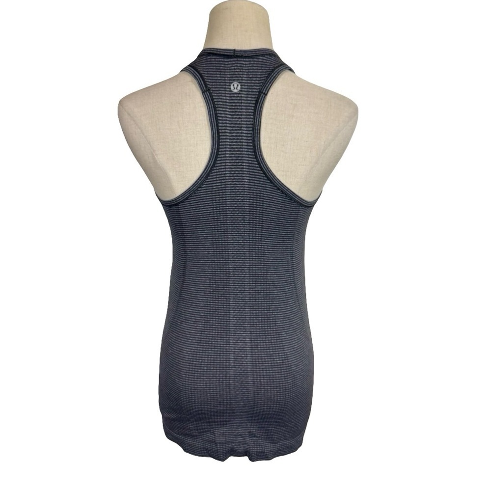 Lululemon Run: Swiftly Tech Racerback Tank Black / White W1A57S - Picture 8 of 11
